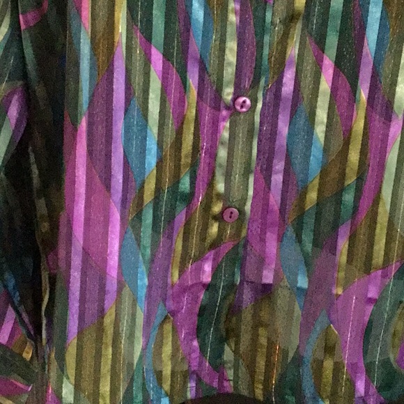 .NWT Vintage 1980 O’Keif & O’Keif Women’s Blouse - Picture 13 of 15